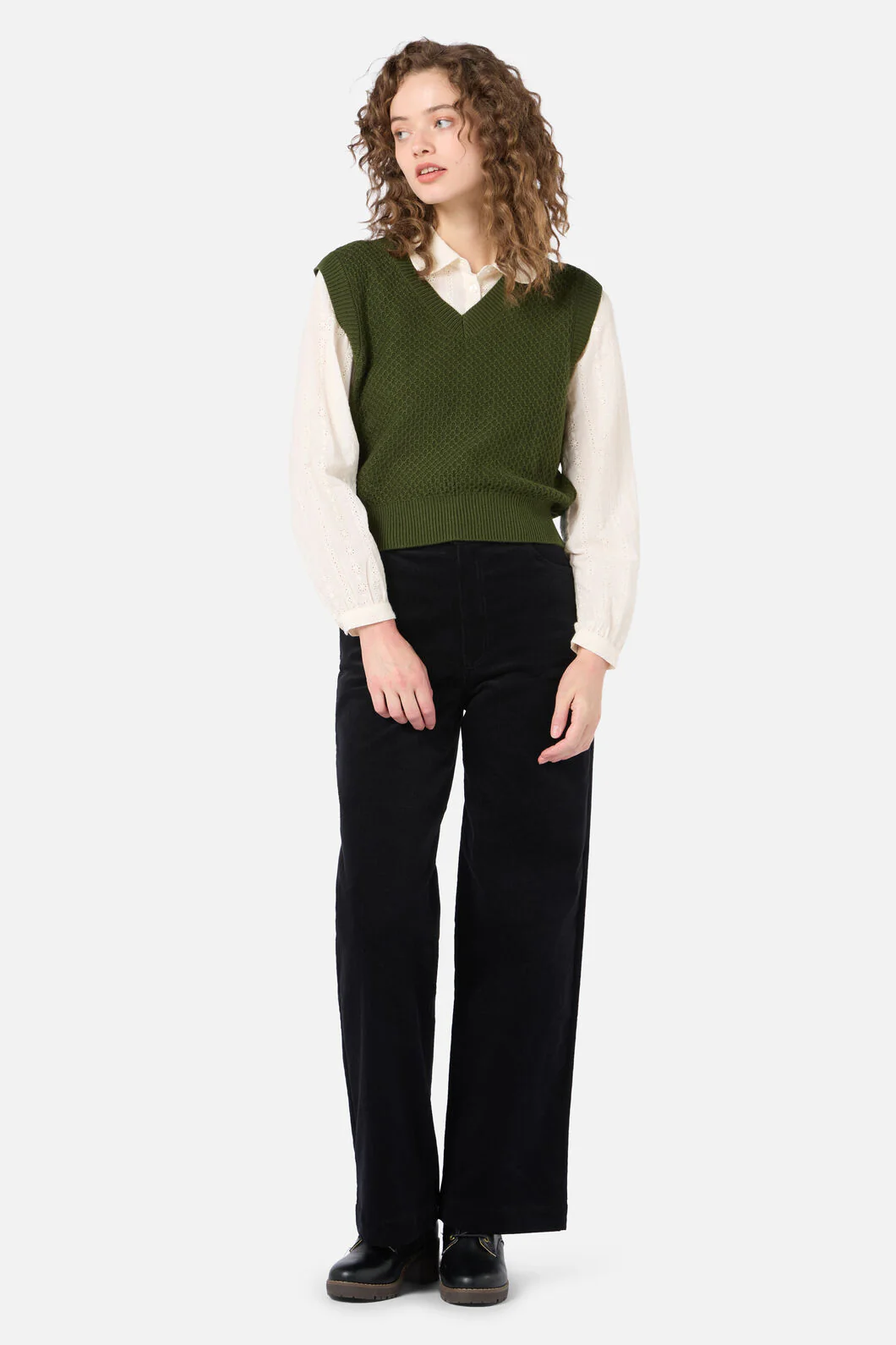Addison Textured Knit Vest - Image 3