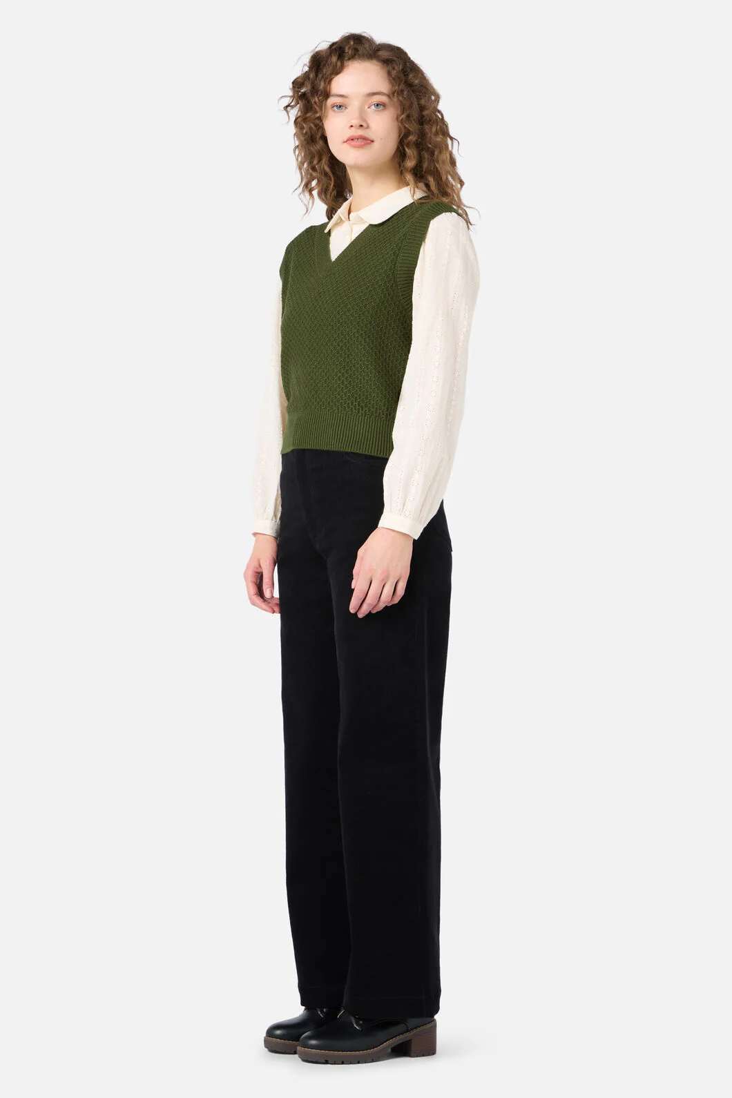 Addison Textured Knit Vest - Image 4