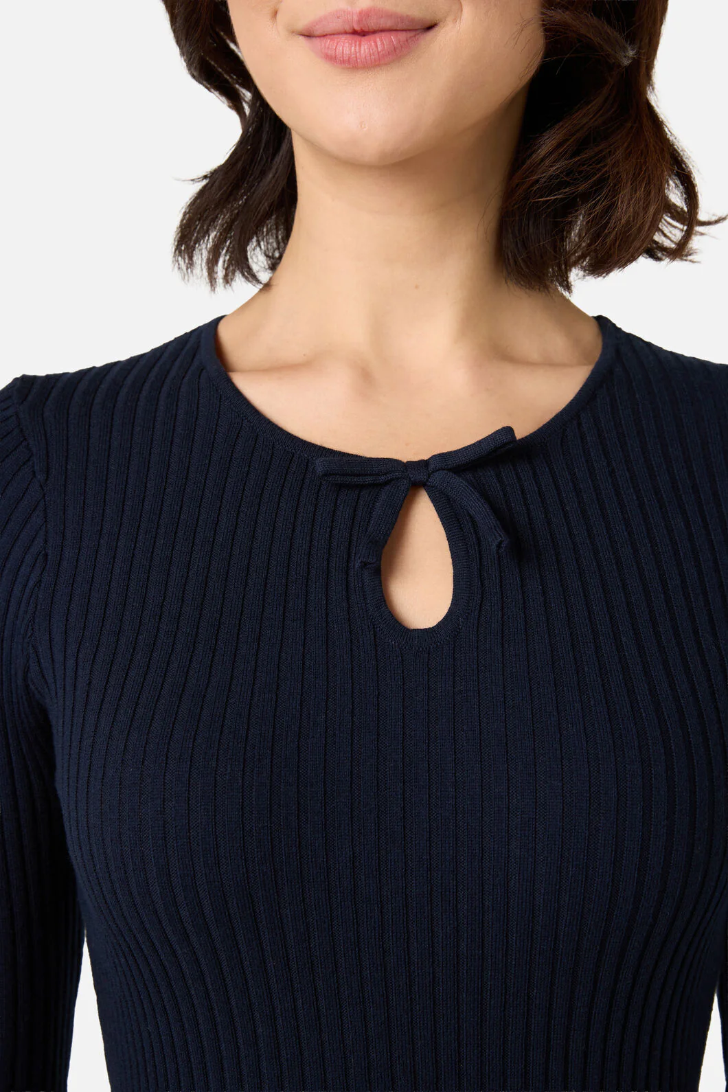 Anna Bow Knit Top - Image 12