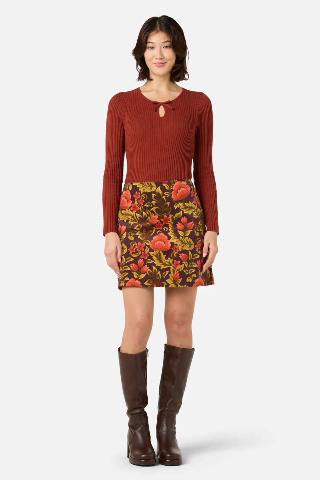 Anna Bow Knit Top - Image 2