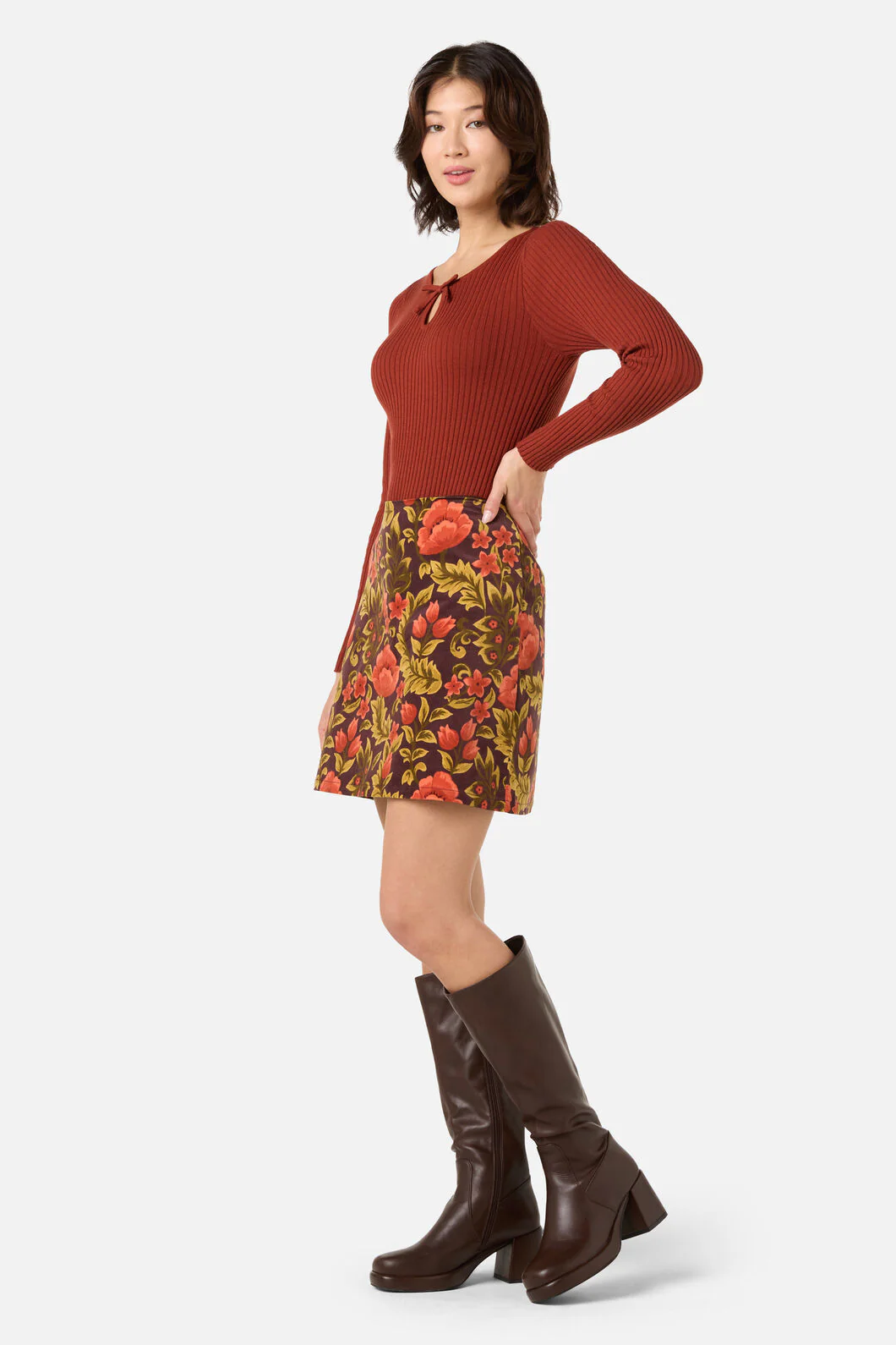 Anna Bow Knit Top - Image 4