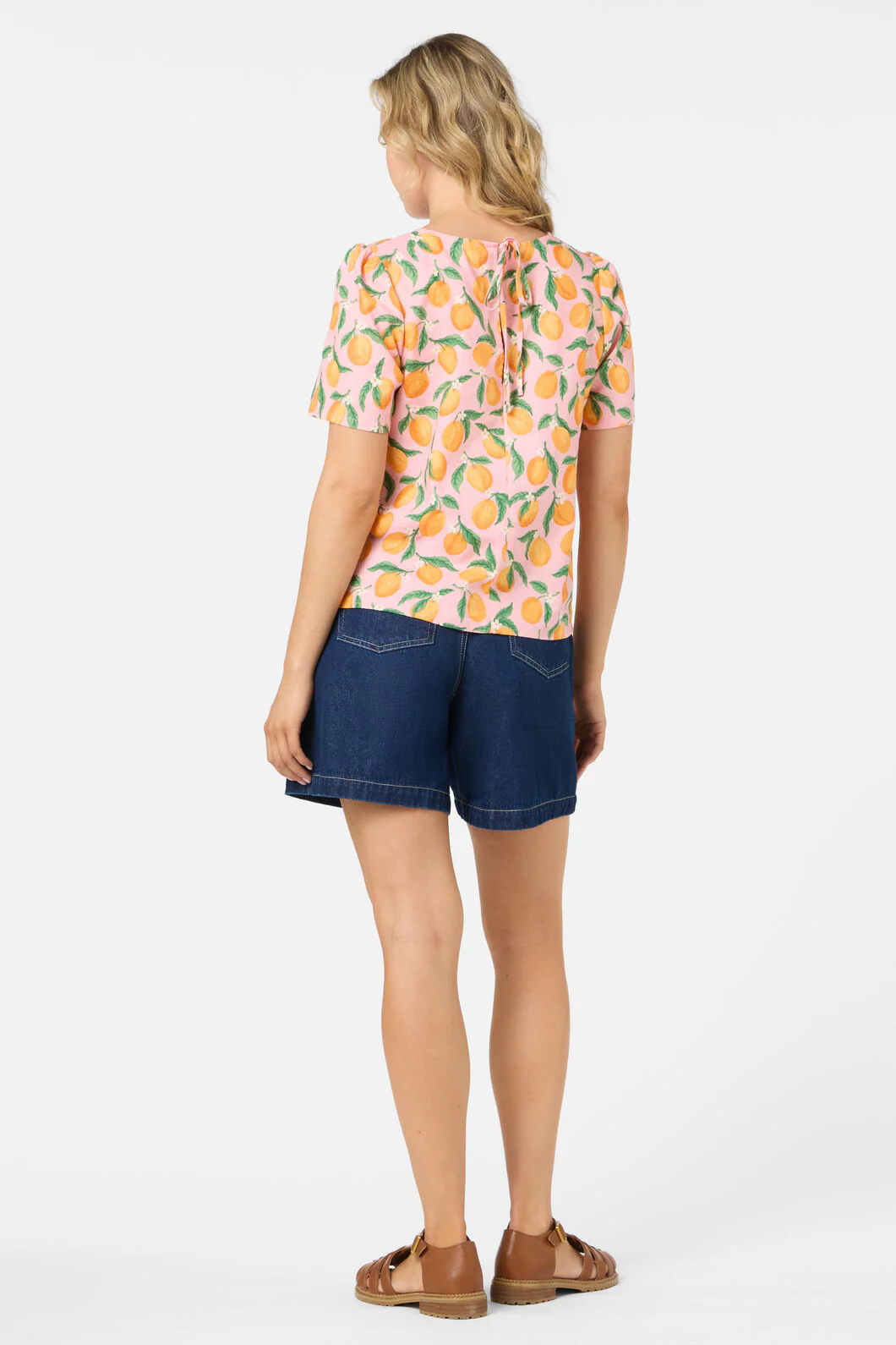 Apricots Short Sleeve Top - Image 4