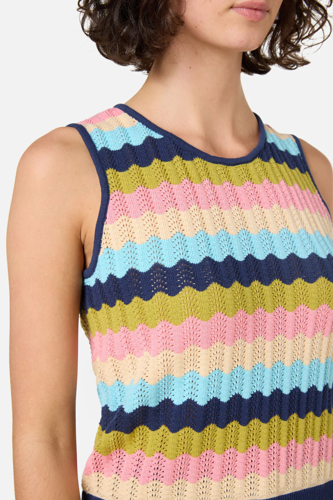 Ava Stripe Knit Tank - Image 10