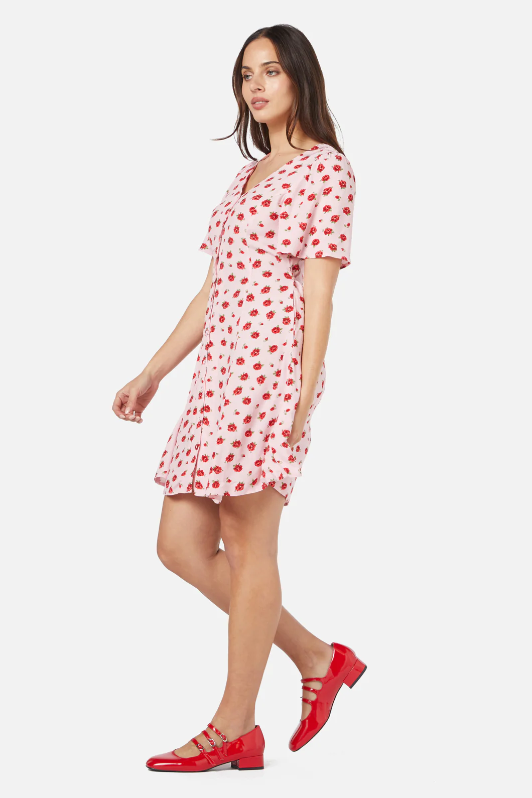 Baby Roses Mini Dress - Image 3