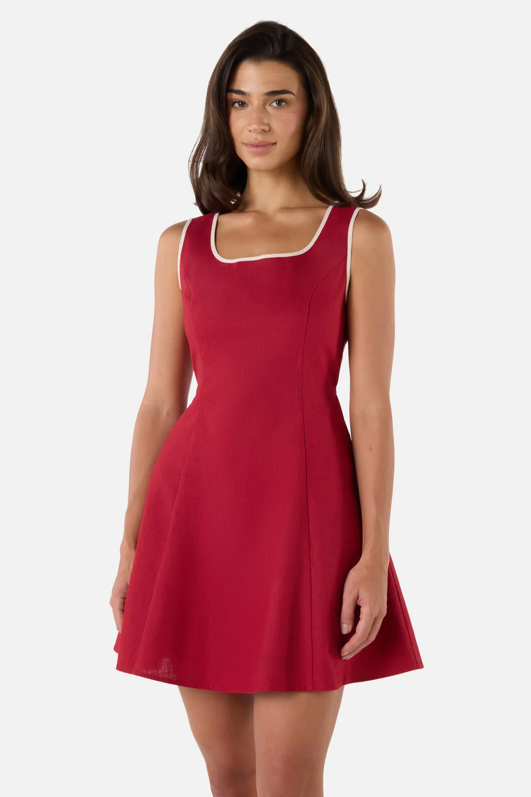 Bailey Contrast Mini Dress - Image 2