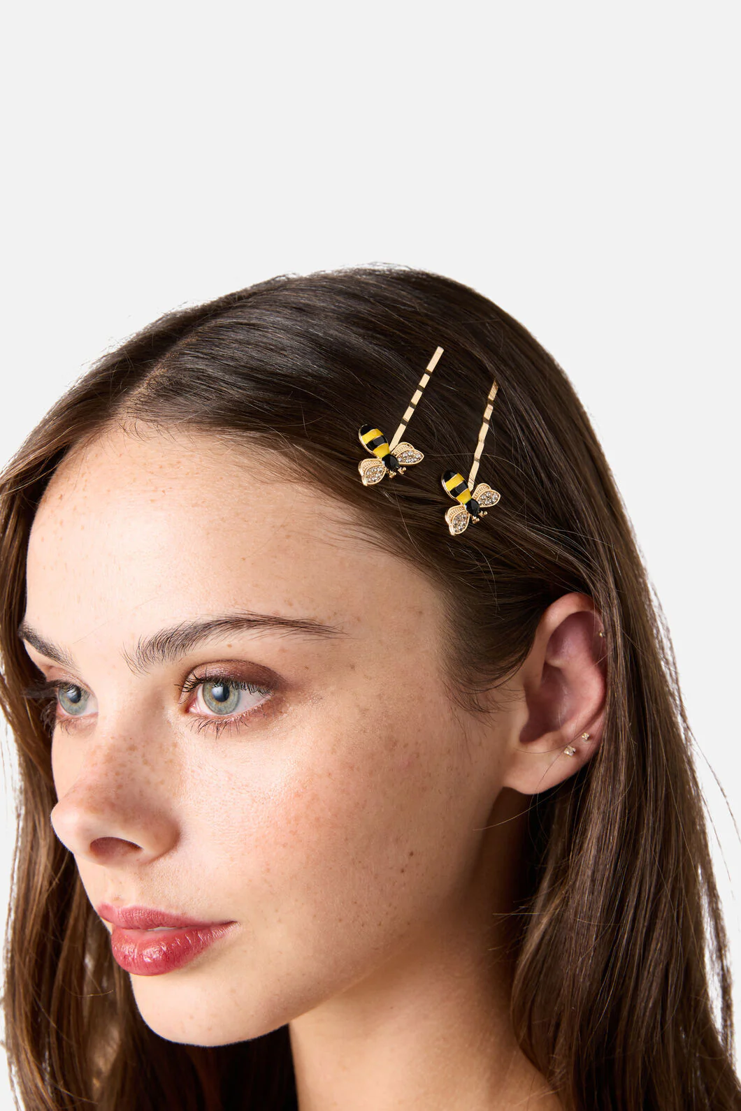 Bee Hair Clip Set