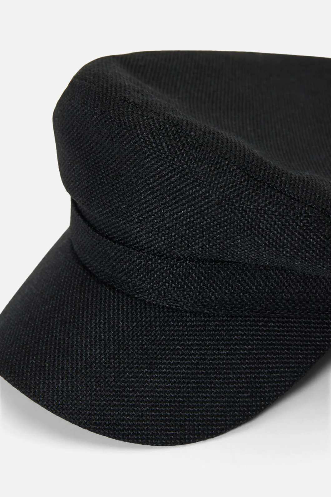 Black Button Page Hat - Image 6