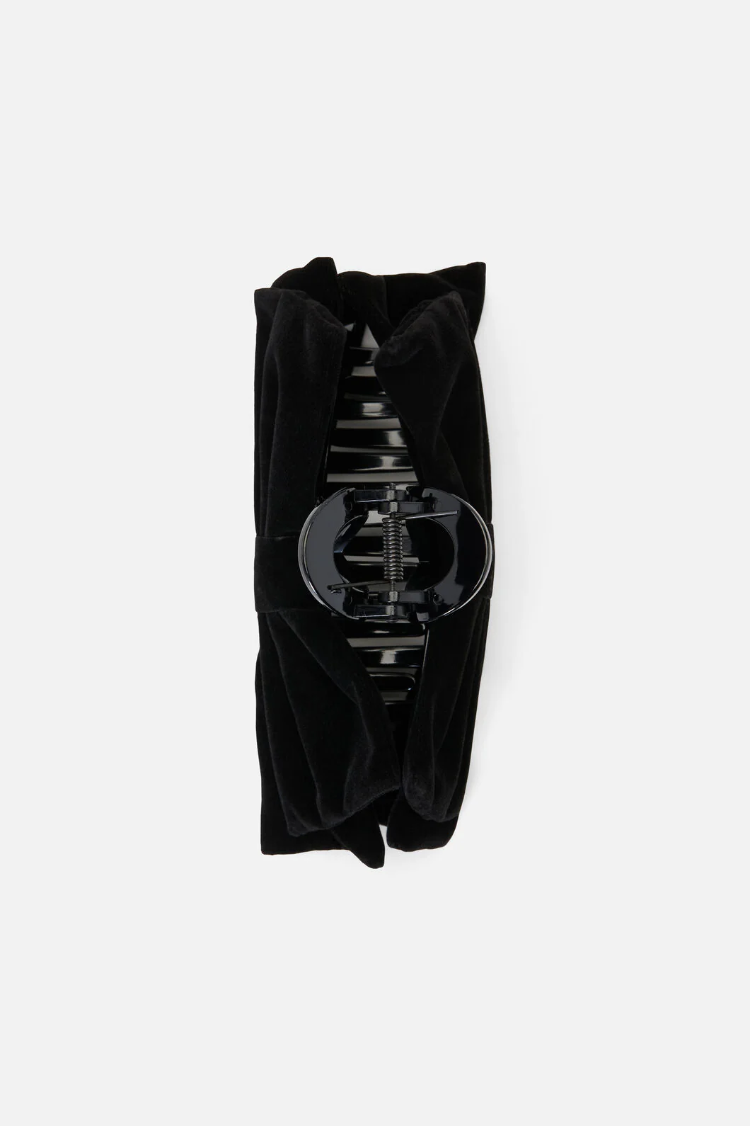 Black Velvet Claw Clip - Image 3