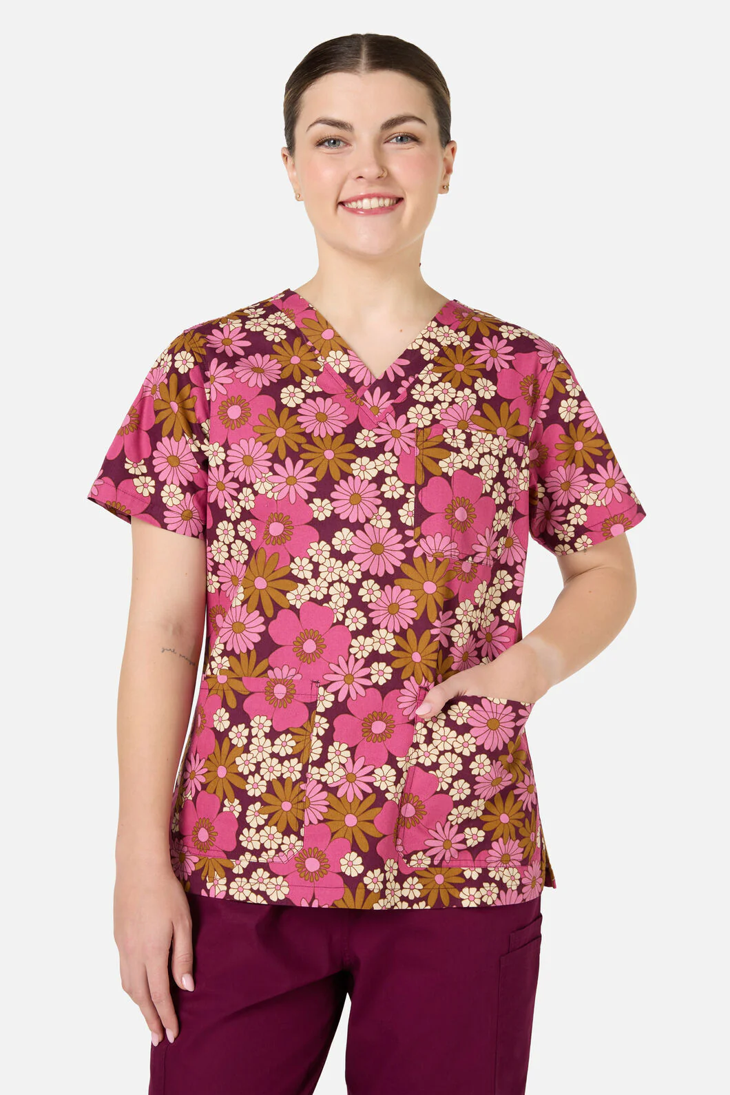 Brigette Top & Pant Scrub Set - Image 4