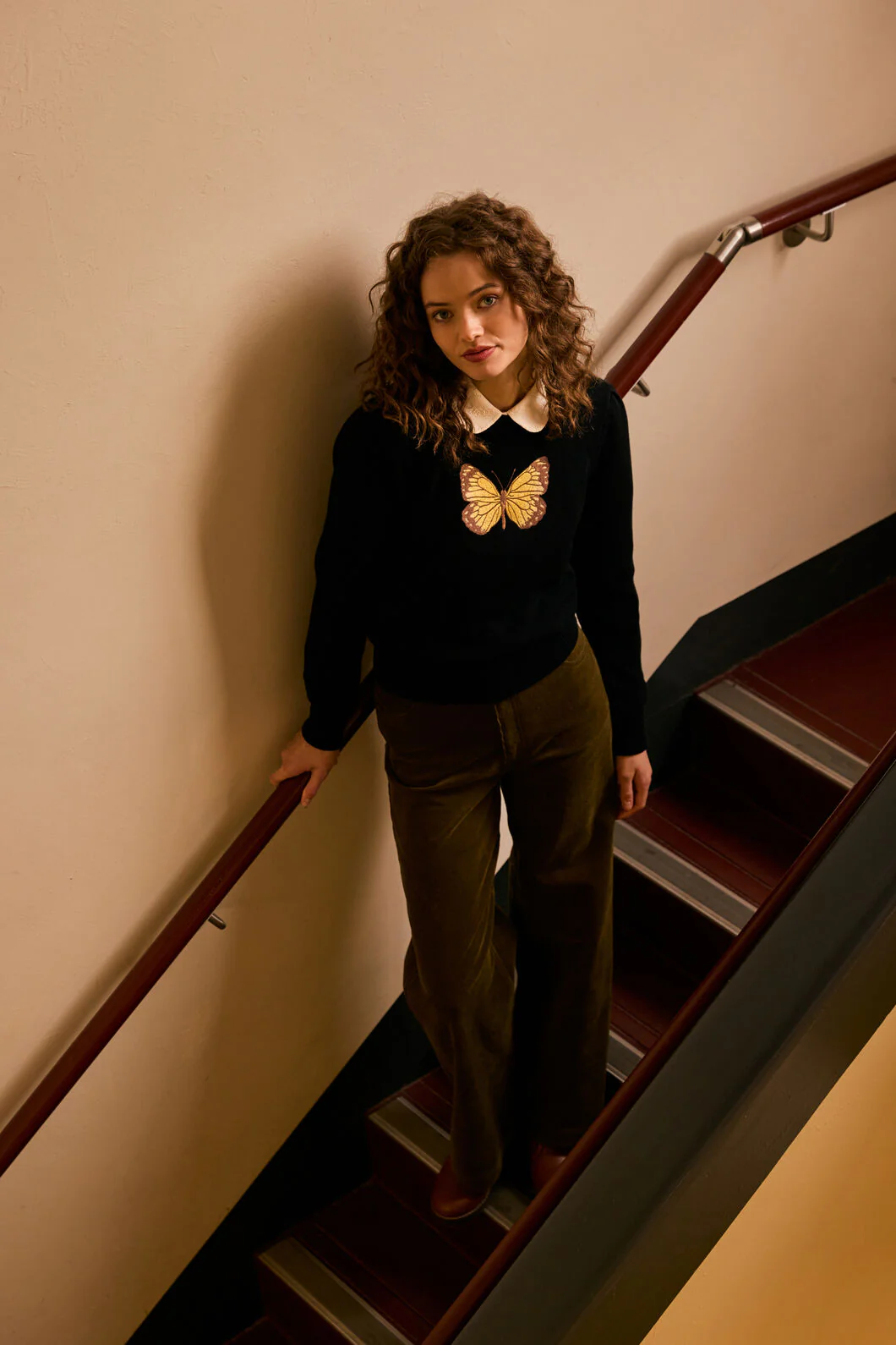 Butterfly Embroidered Jumper - Image 2