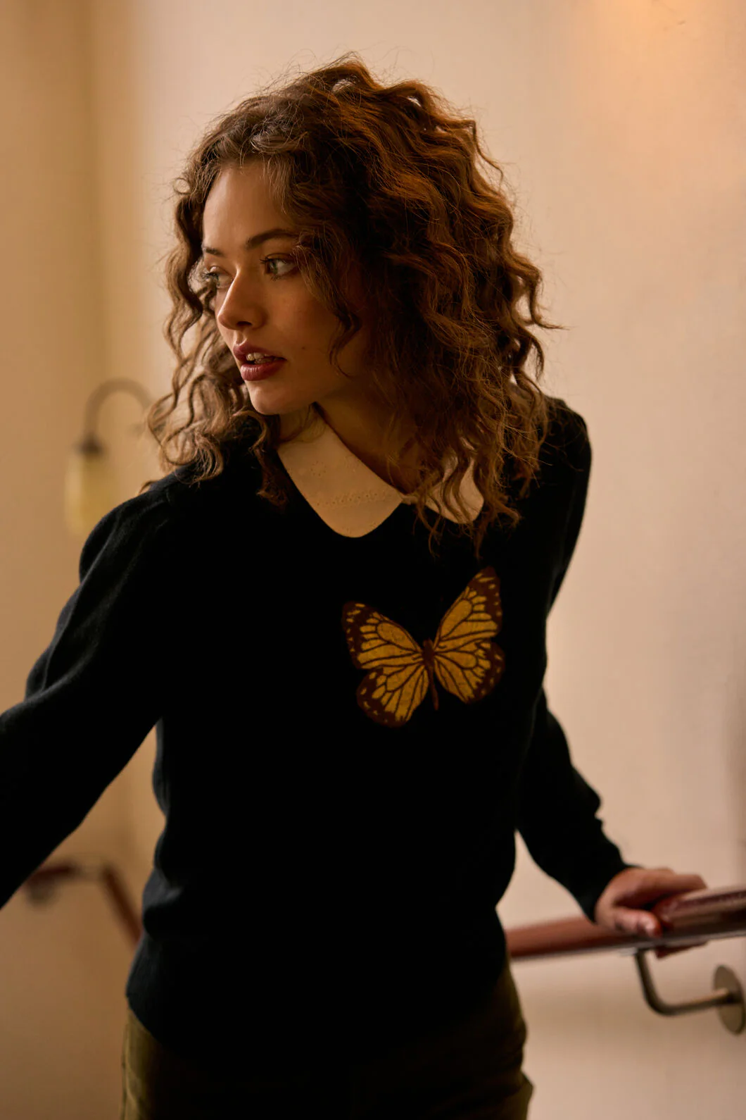 Butterfly Embroidered Jumper - Image 4