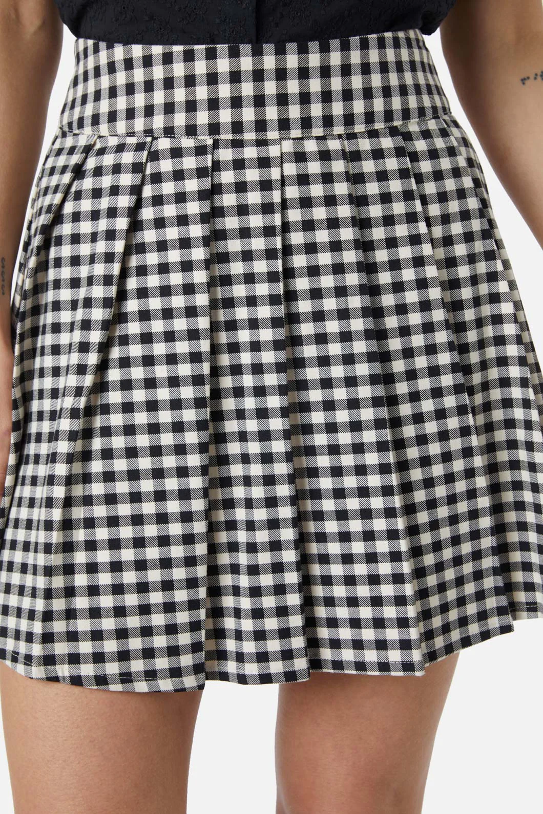 Callie Check Skirt - Image 10