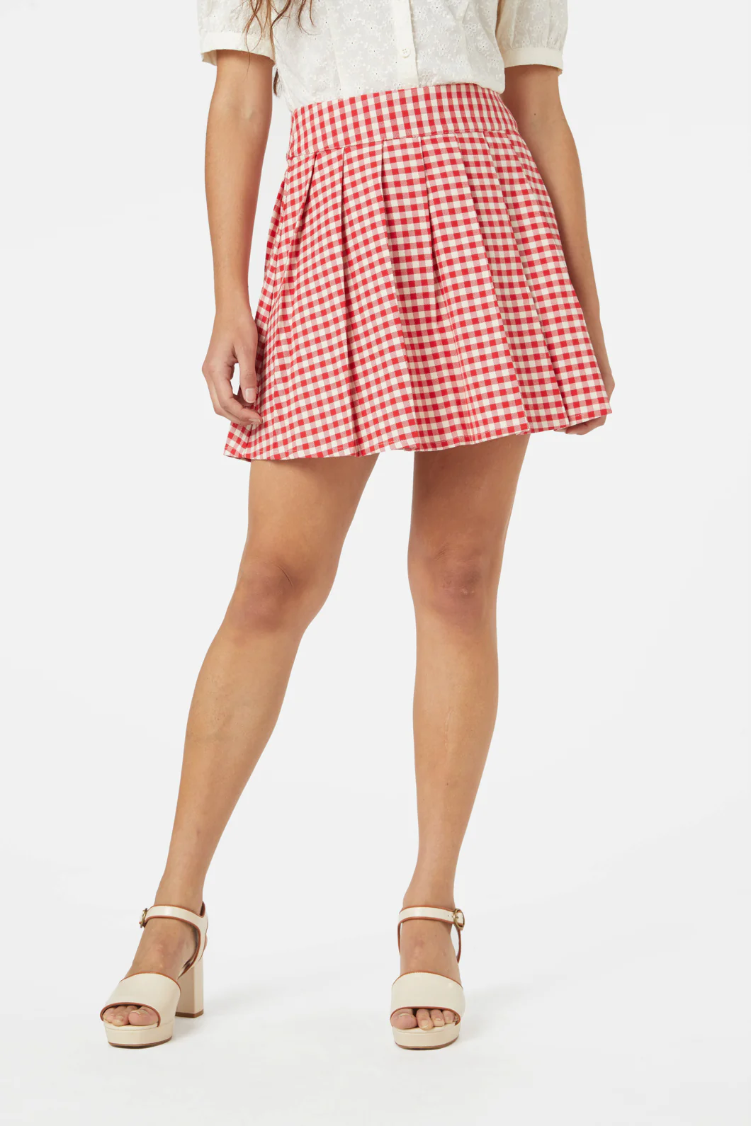 Callie Check Skirt - Image 2