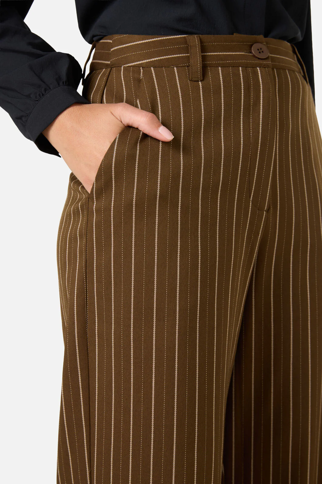 Celeste Pinstripe Pant - Image 11