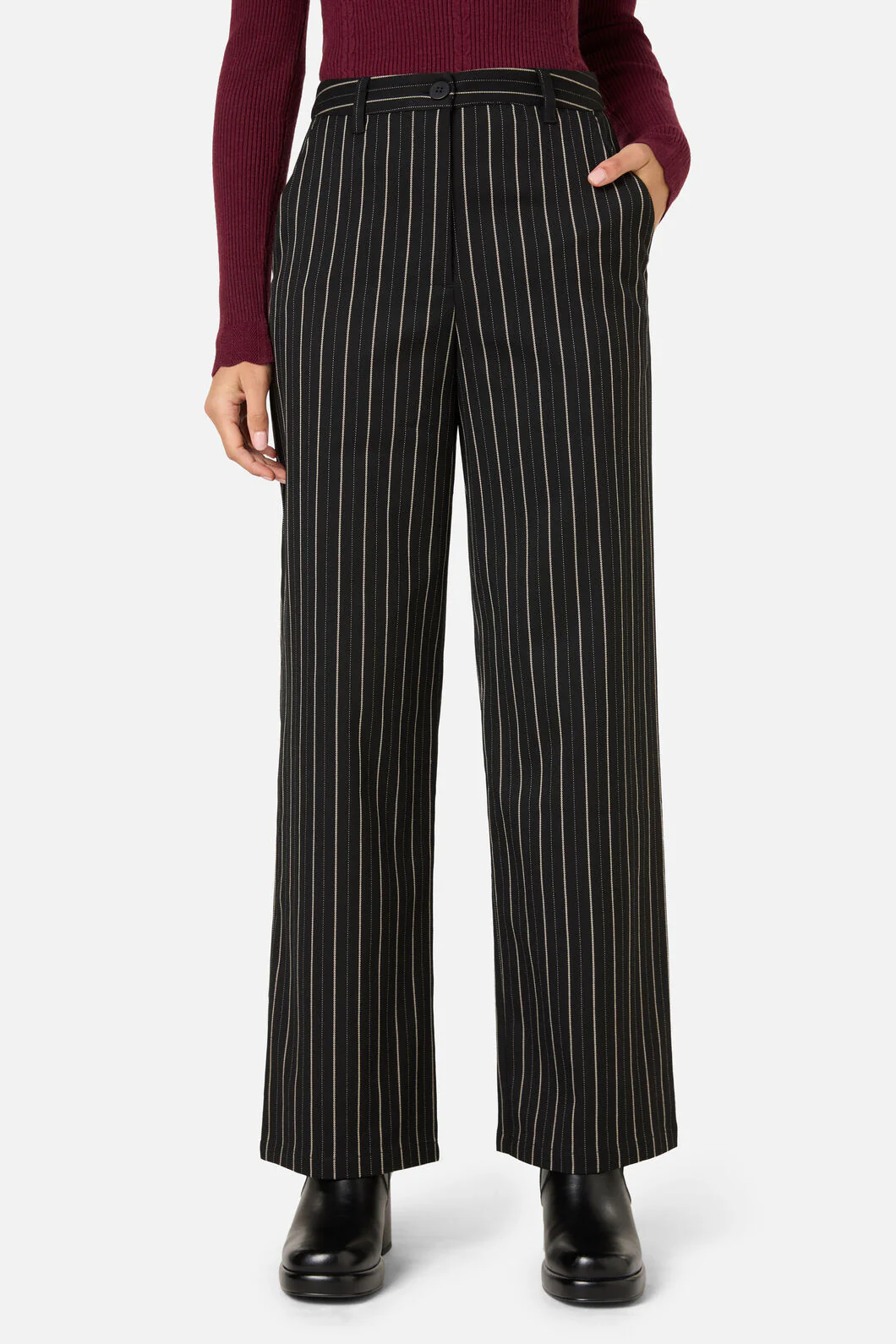 Celeste Pinstripe Pant - Image 2