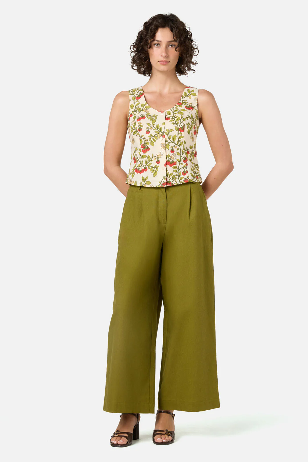 Cherry Tomatoes Corset Top - Image 2