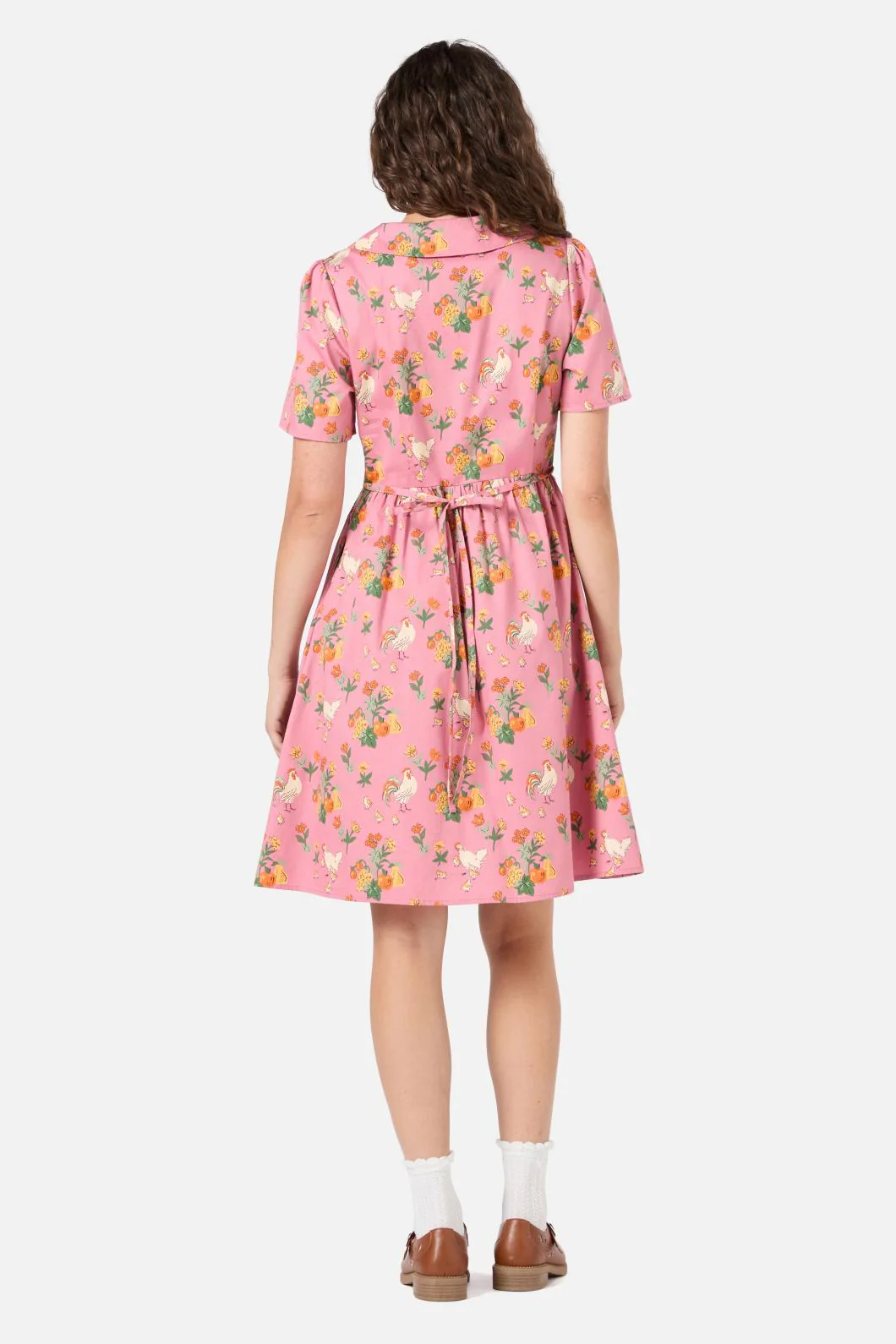 Chickens Mini Shirt Dress - Image 6