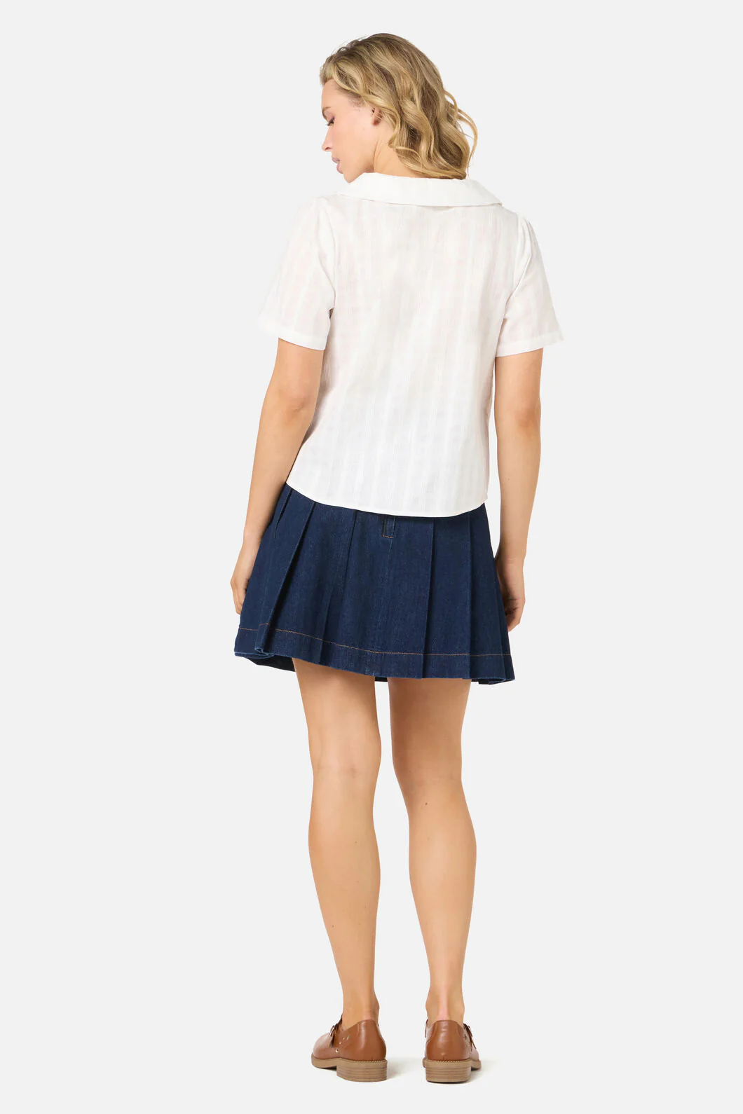 Cindy Sweet Collar Blouse - Image 11