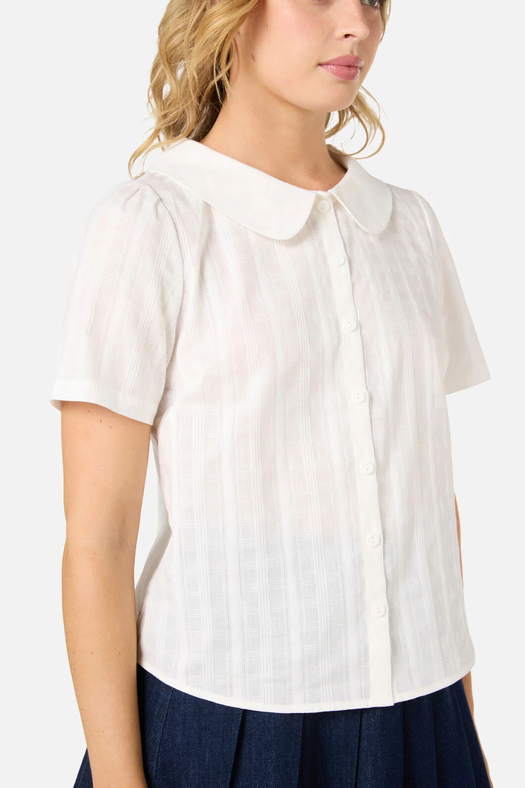 Cindy Sweet Collar Blouse - Image 12