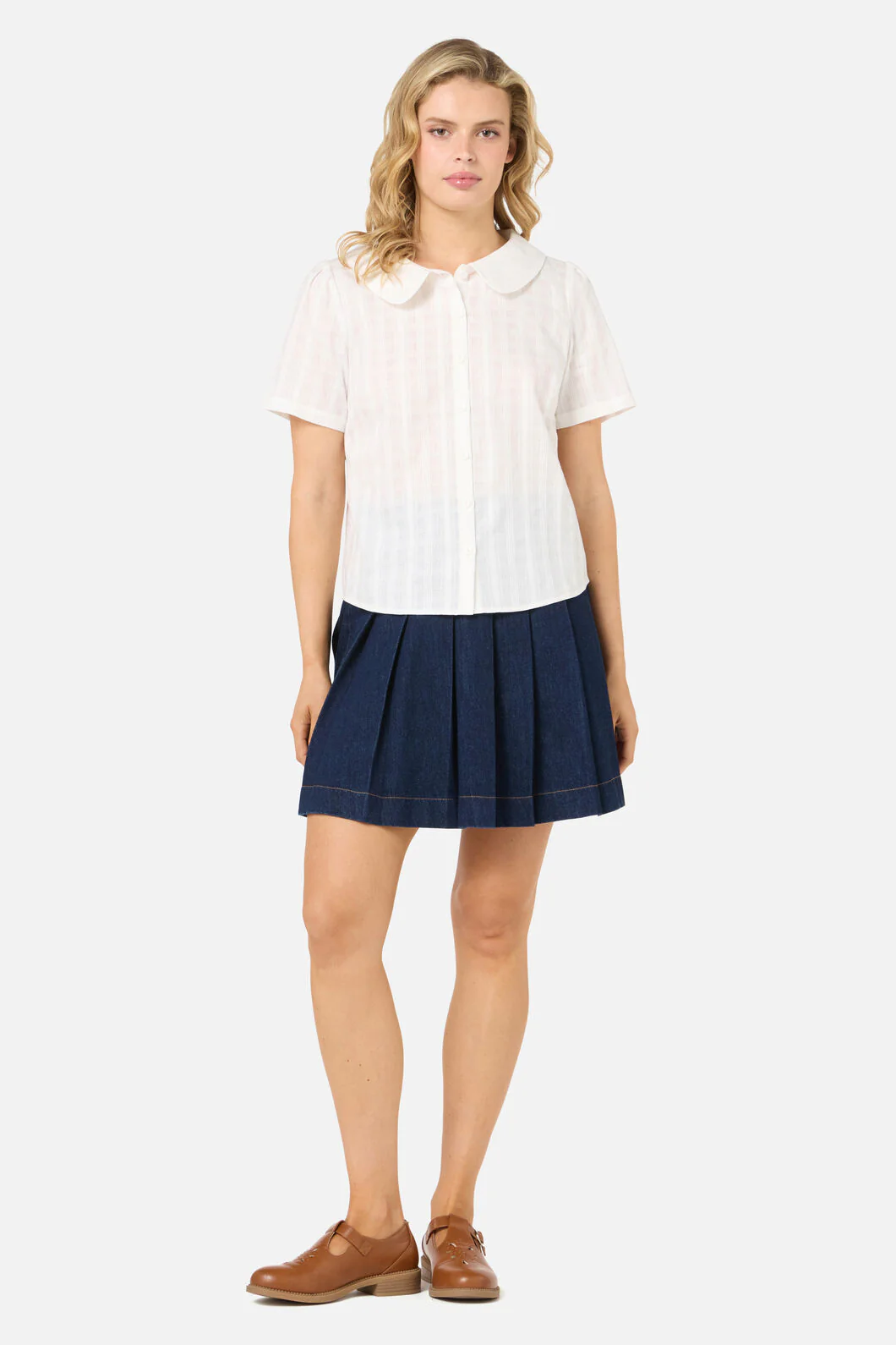 Cindy Sweet Collar Blouse - Image 9