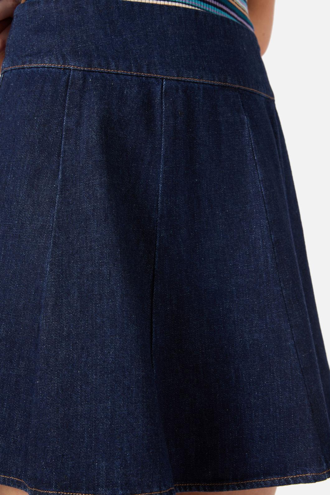Clara Denim Mini Skirt - Image 5