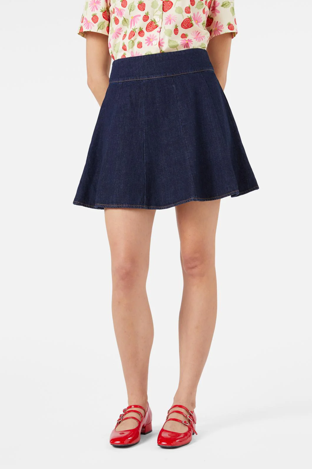 Clara Denim Mini Skirt - Image 6