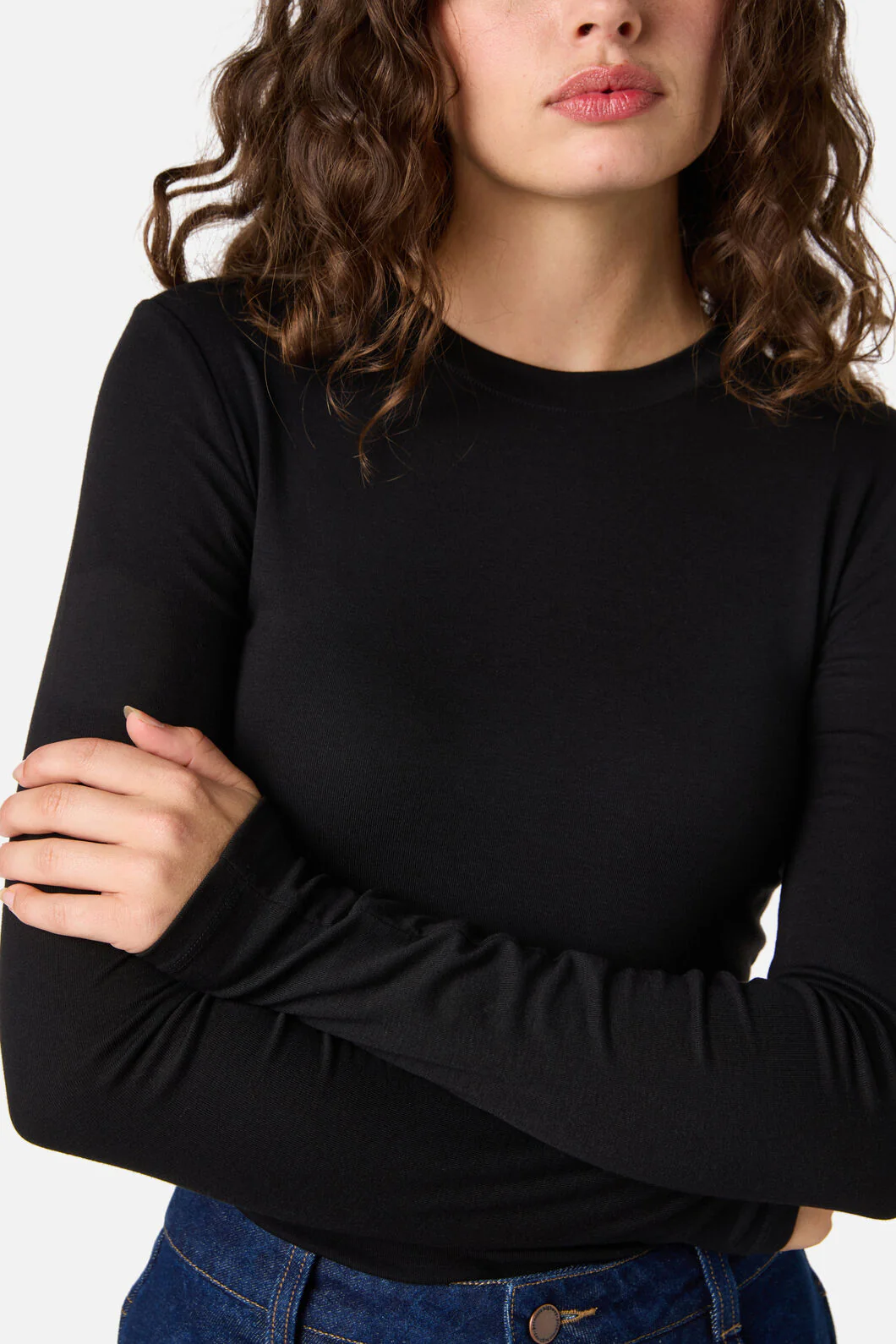 Classic Luxe Long Sleeve Top - Image 5