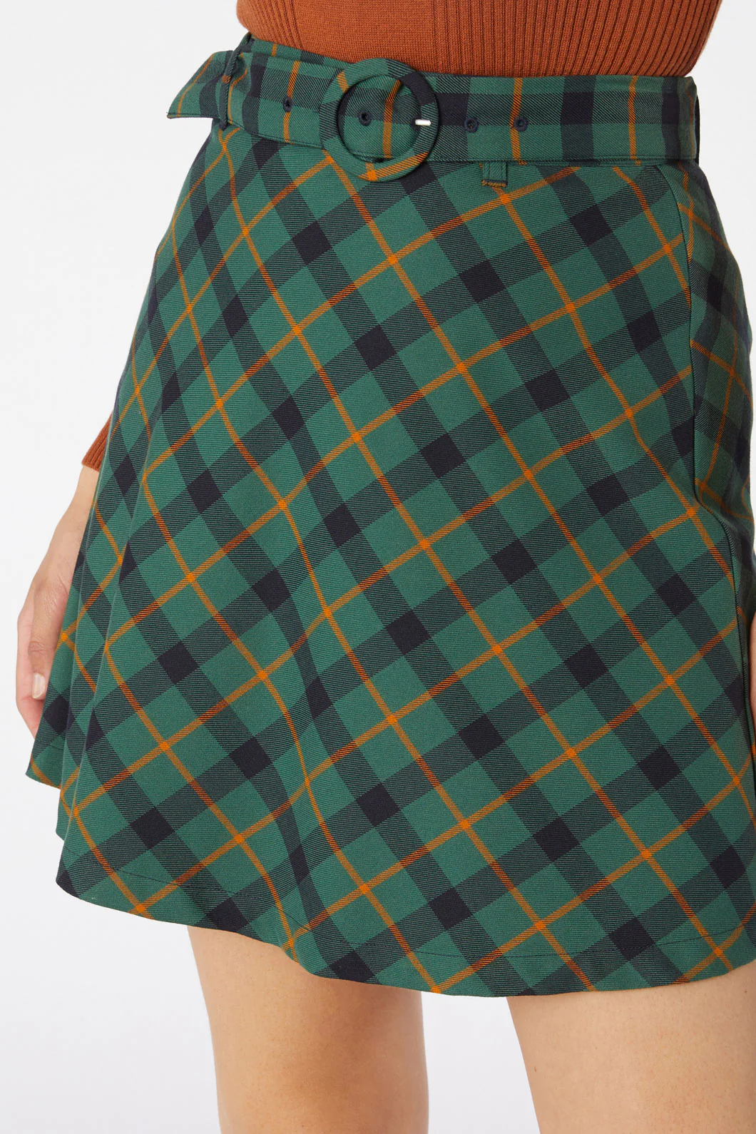 Claudia Check Skirt - Image 11