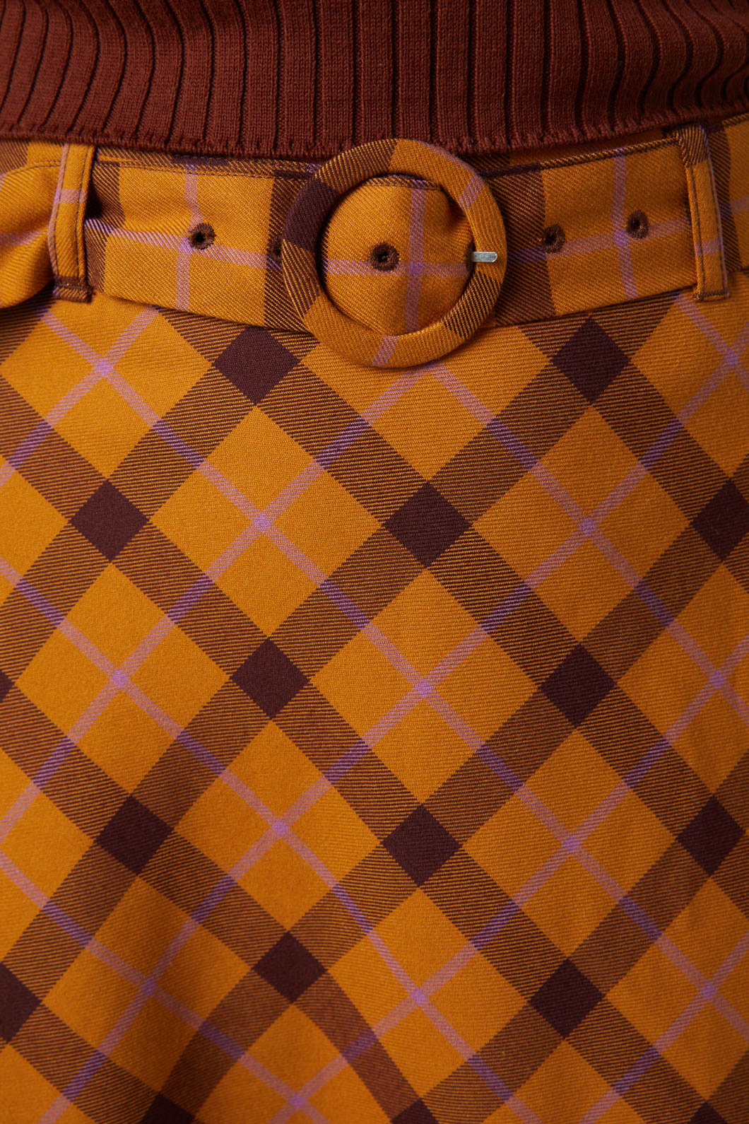 Claudia Check Skirt - Image 5