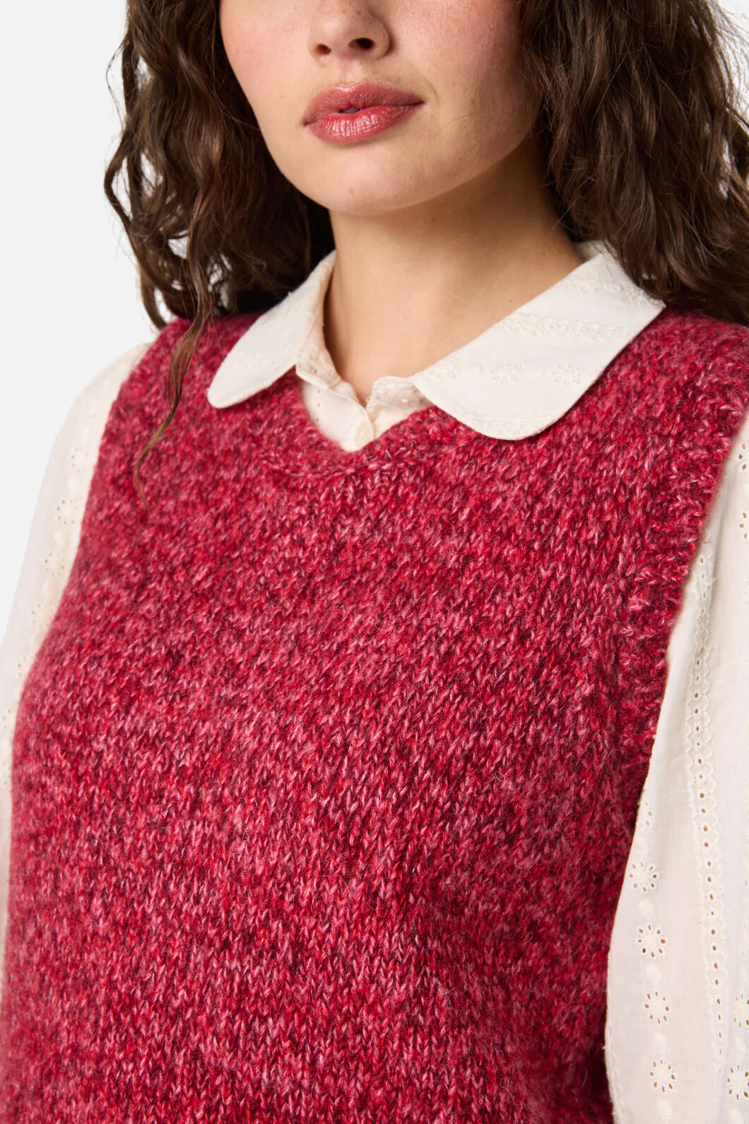Cute Cozy Wool Blend Vest - Image 11