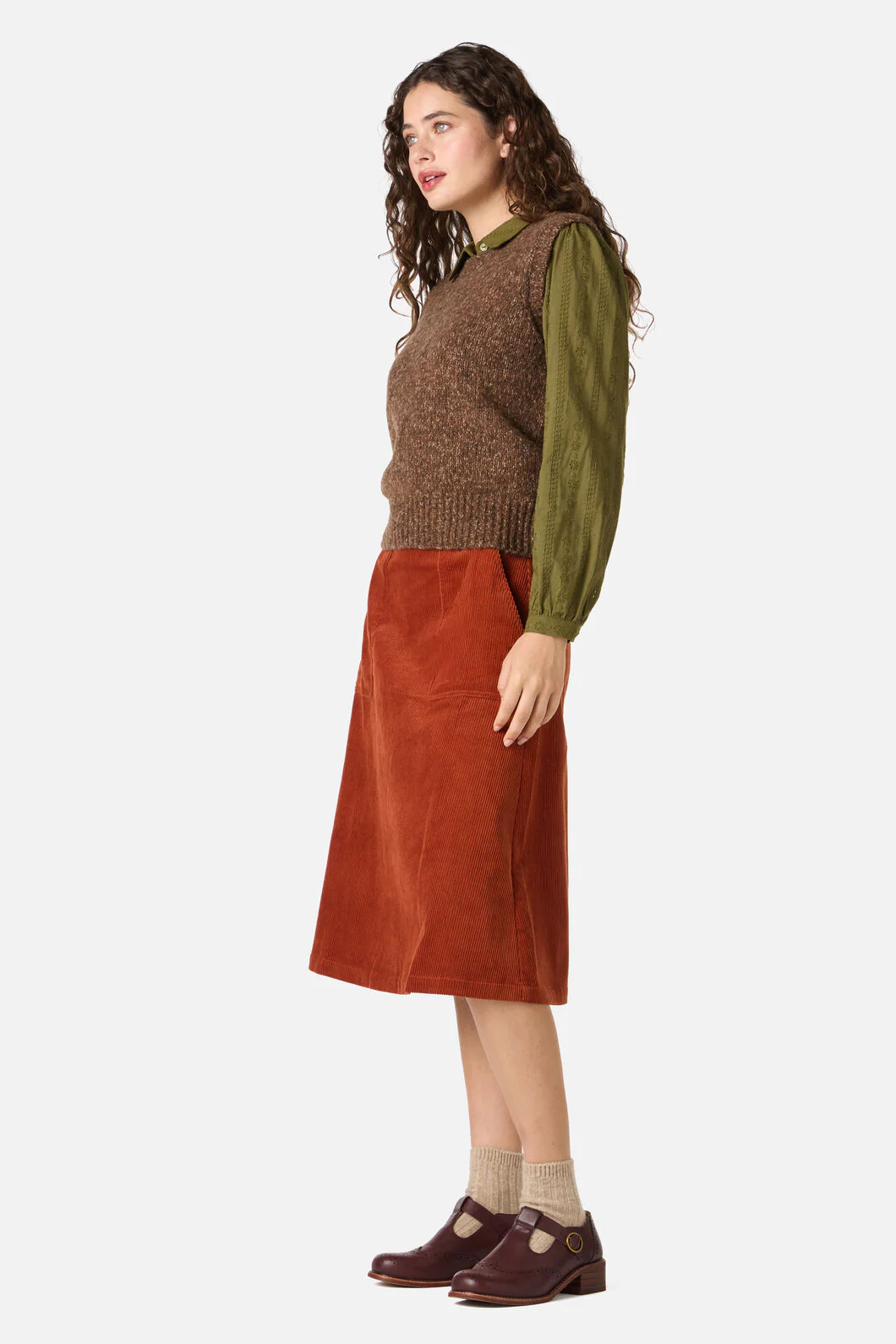 Cute Cozy Wool Blend Vest - Image 3