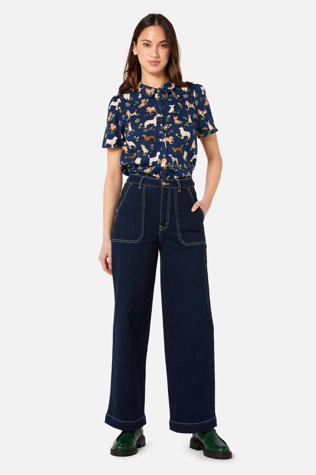 Cute Dogs Blouse - Image 3