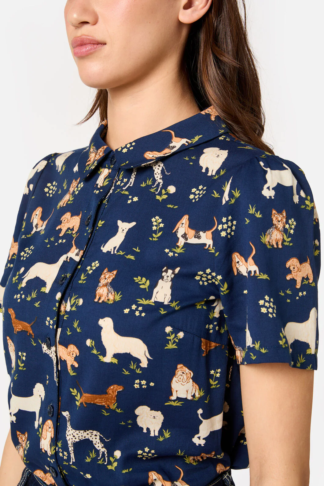 Cute Dogs Blouse - Image 6