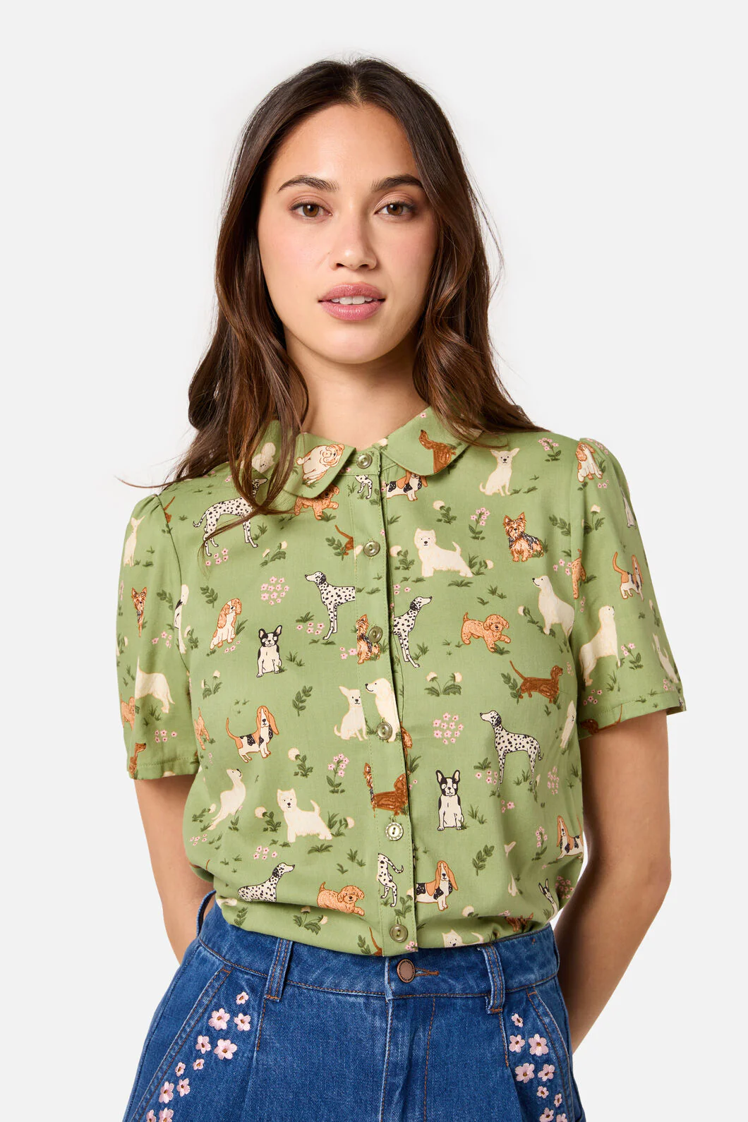 Cute Dogs Blouse - Image 7