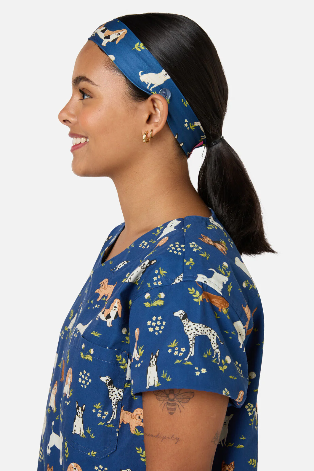 Cute Dogs Scrub Headband - Image 2