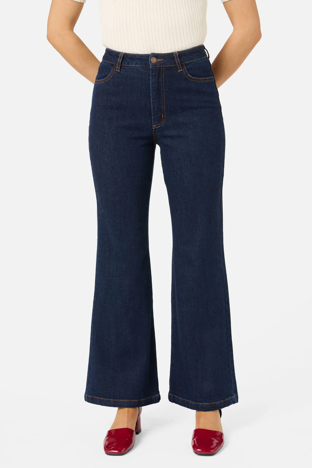 Darcy Denim Flare Jean - Image 4