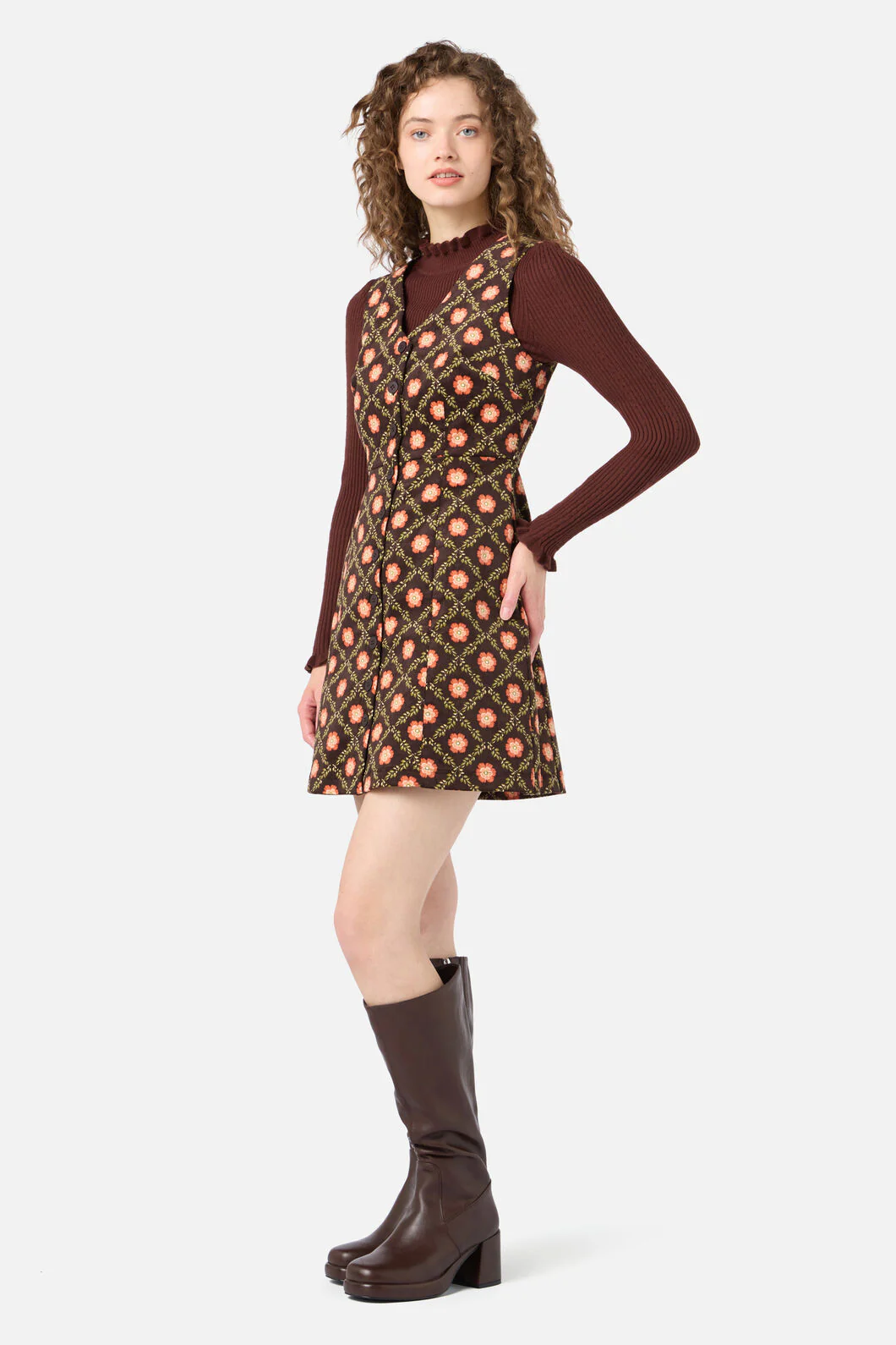 Delilah Cord Pinafore - Image 10