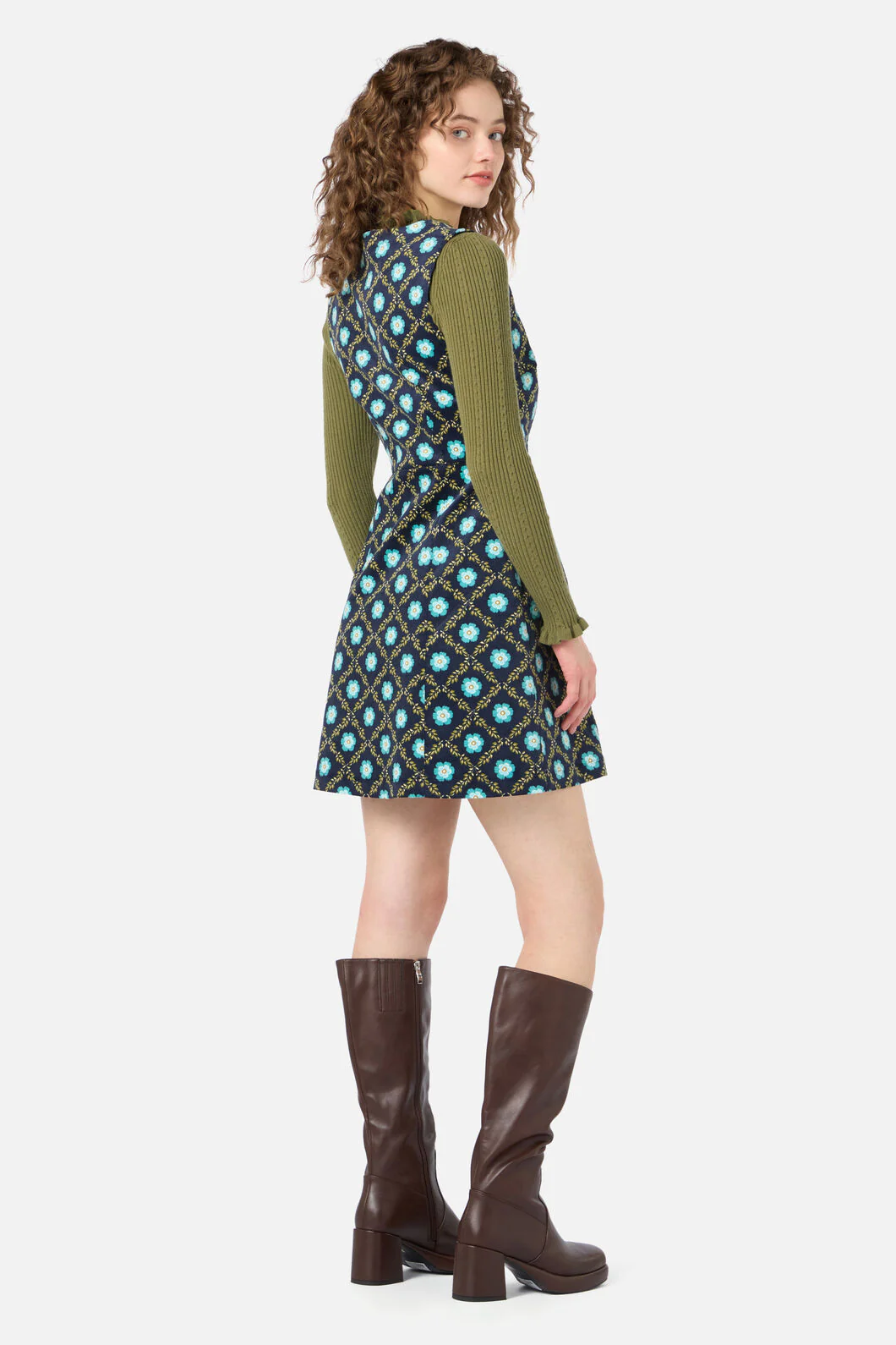 Delilah Cord Pinafore - Image 5