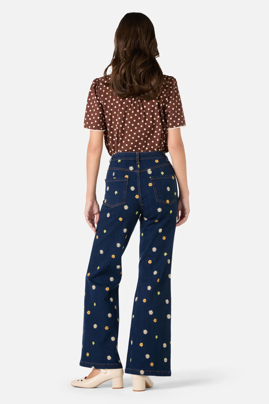 Ditsy Daisy Retro Blouse - Image 11