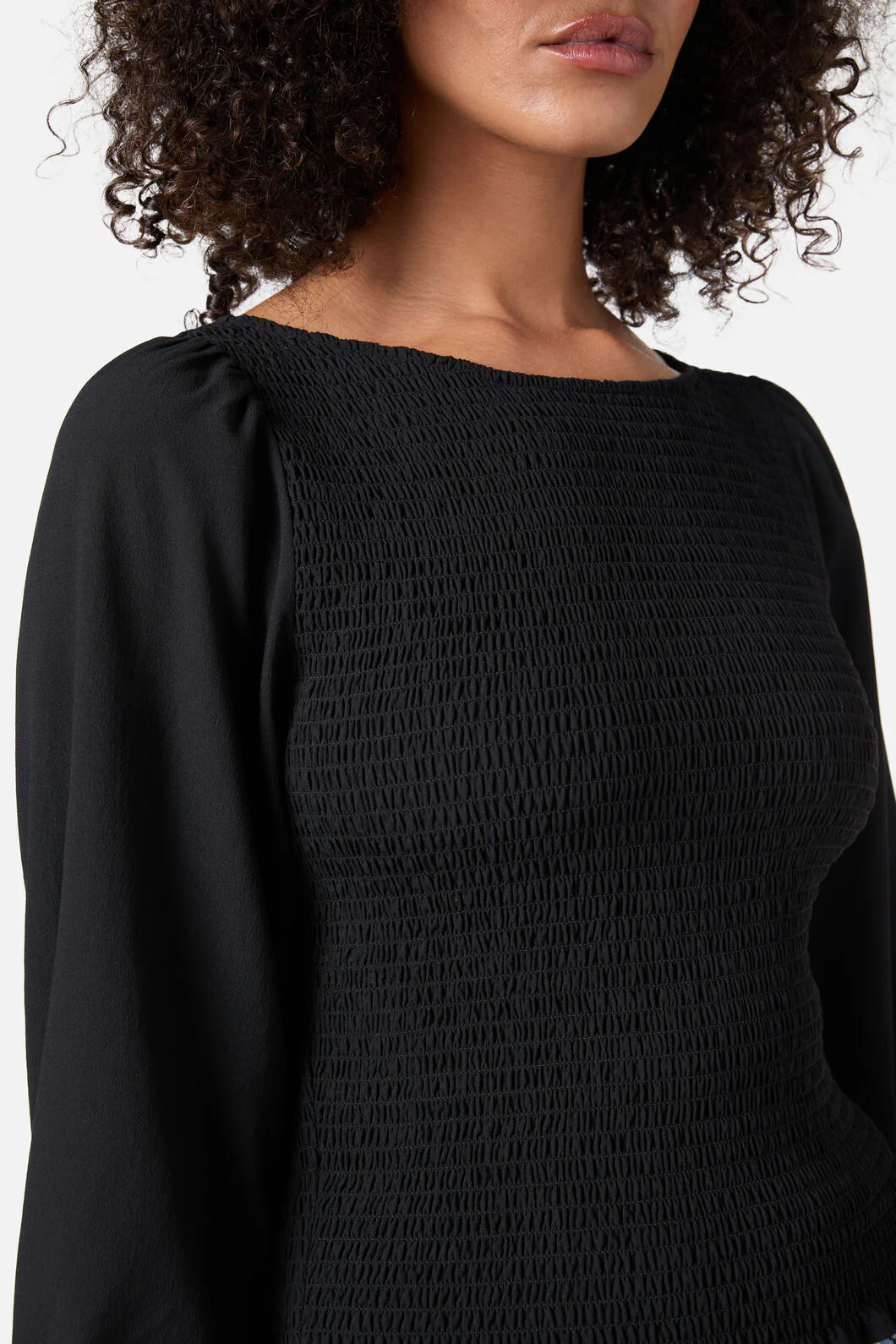 Ebony Shirred Top - Image 6