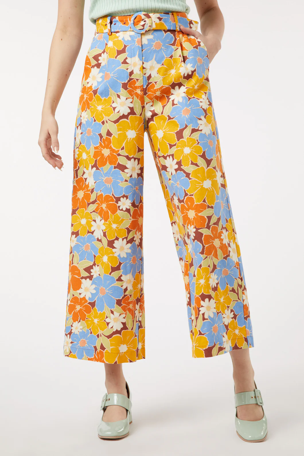 Edie Floral Pant - Image 2