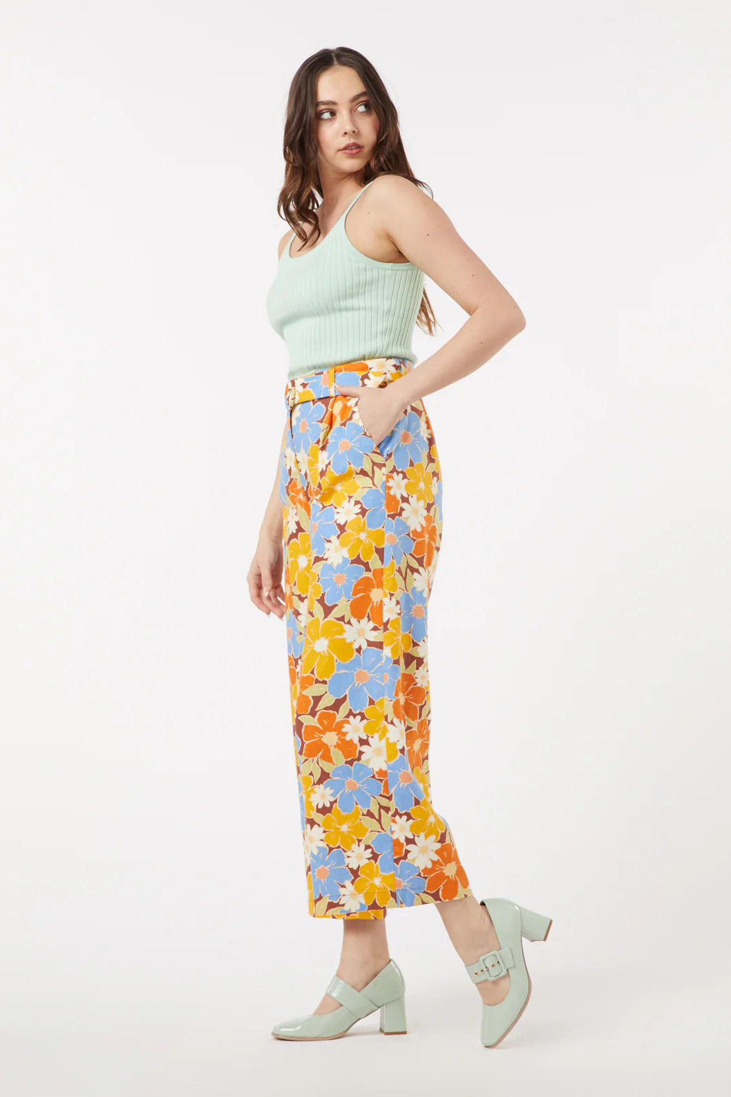 Edie Floral Pant - Image 3