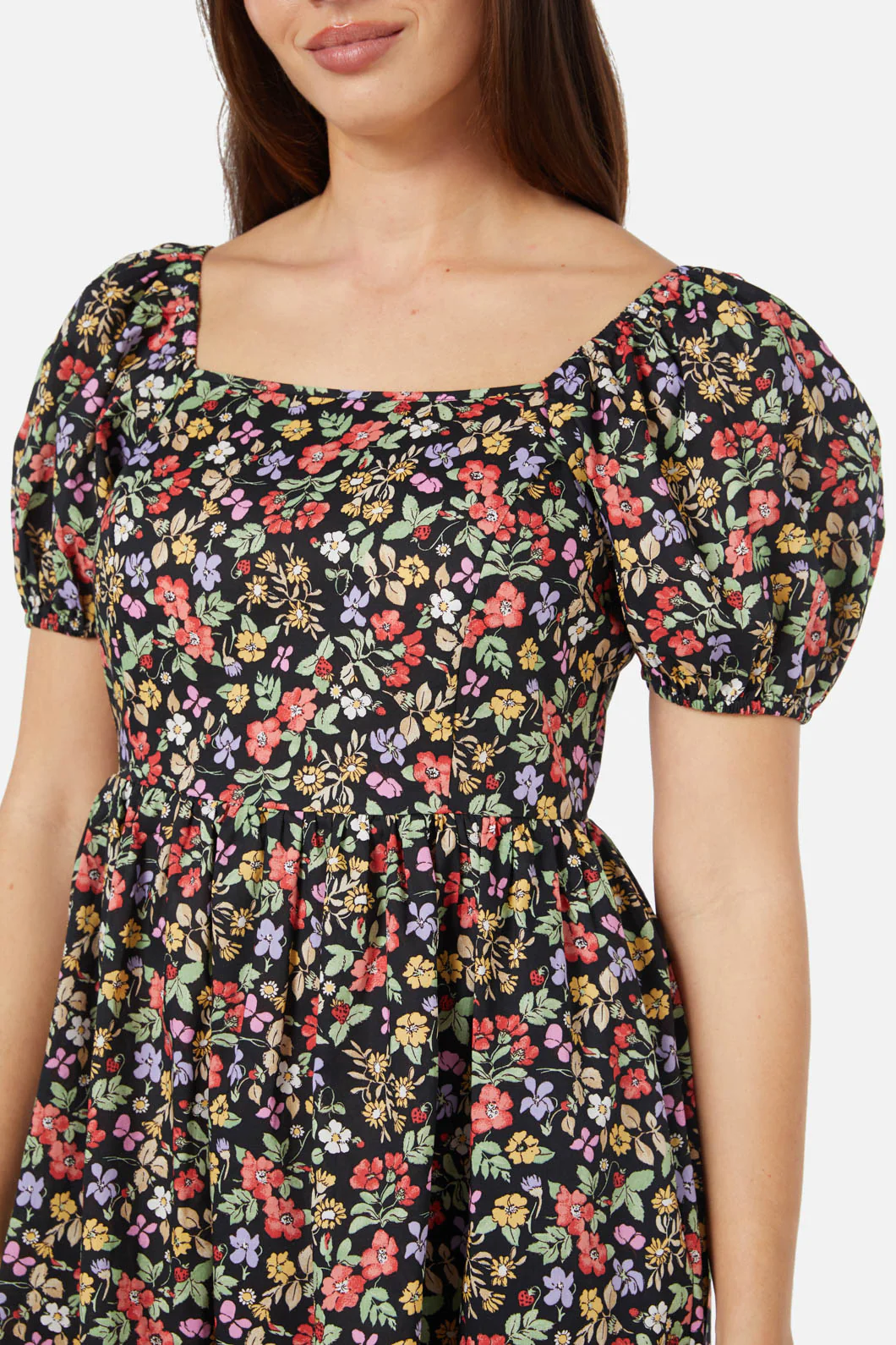 Ella Flora Mini Dress - Image 7