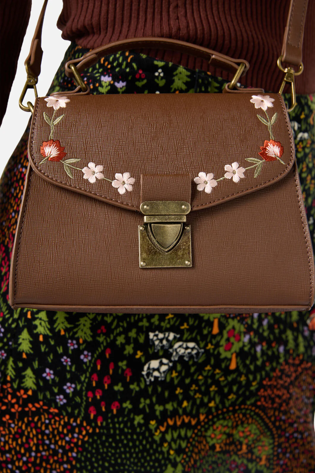 Embroidered Garden Bag - Image 3