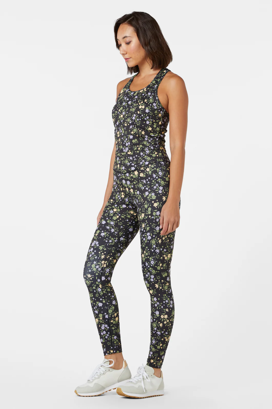 Erika Floral Cropped Tank - Image 3