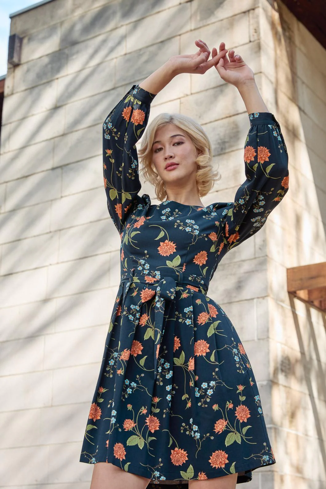 Esmerelda Floral Mini Dress - Image 2