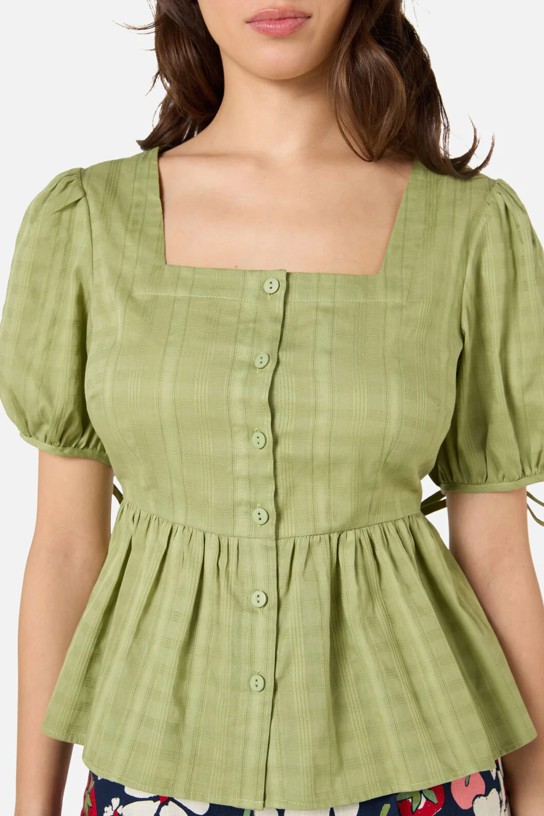 Eveleigh Peplum Top - Image 6