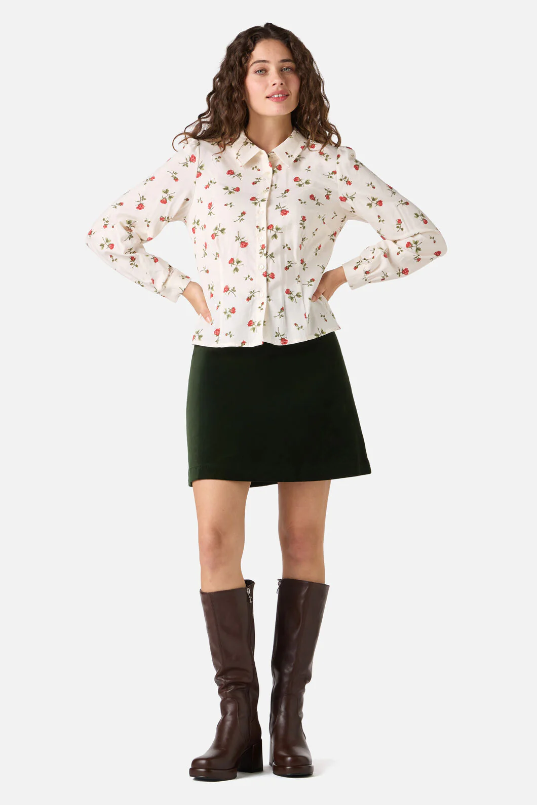 Evie Rose Long Sleeve Blouse - Image 3