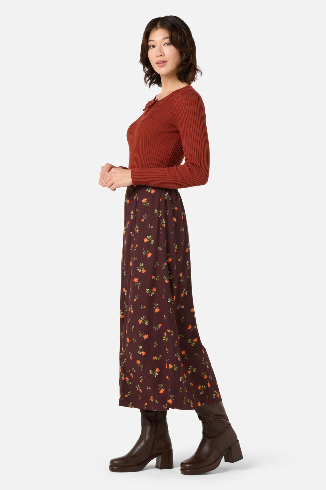 Evie Rose Midi Skirt - Image 3