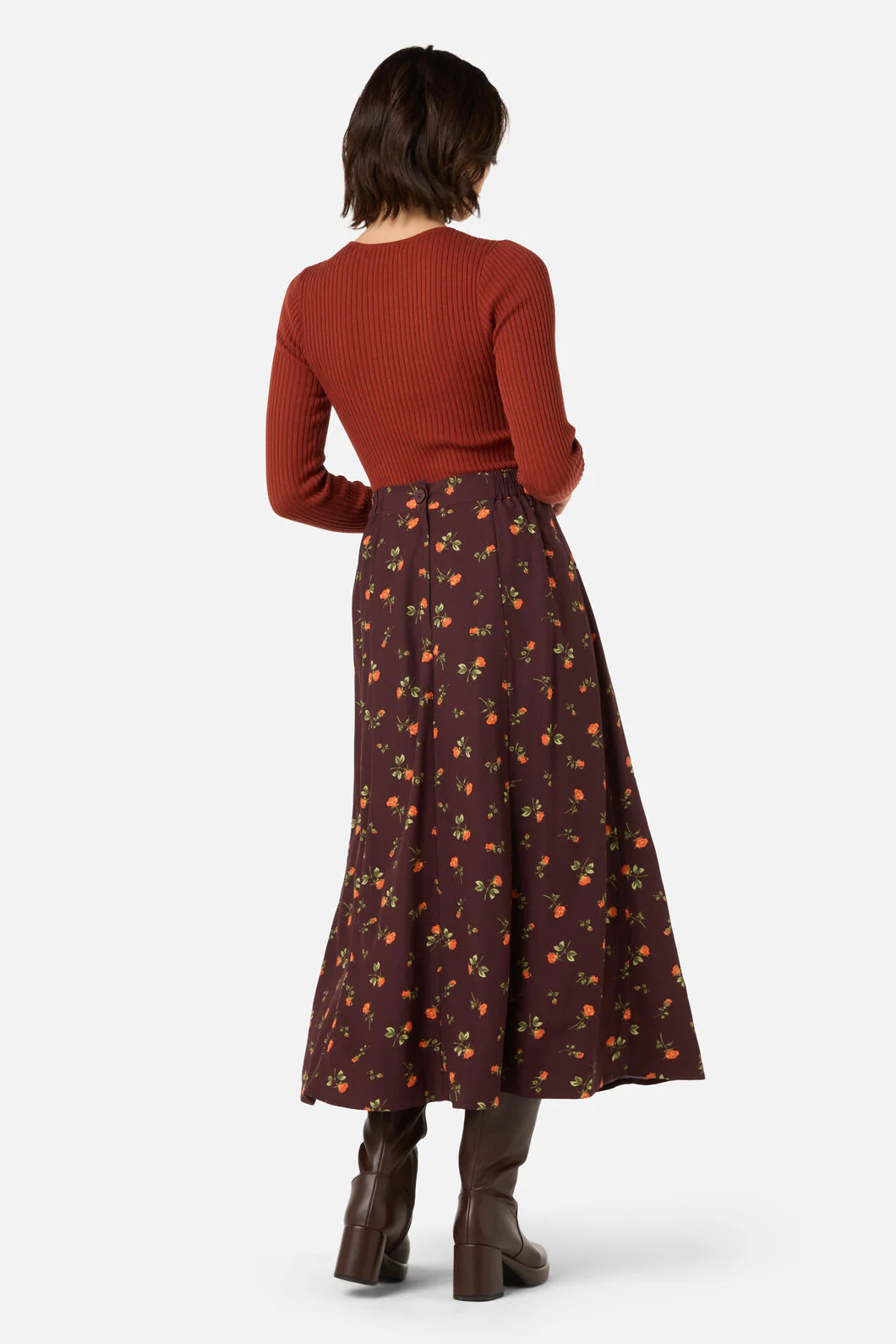 Evie Rose Midi Skirt - Image 4